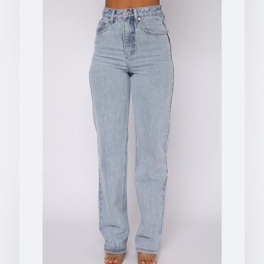 White fox jeans